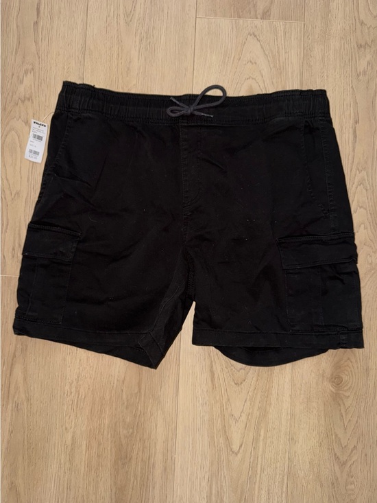 RSQ Other - RSQ Black Cargo Twill Pull On Shorts